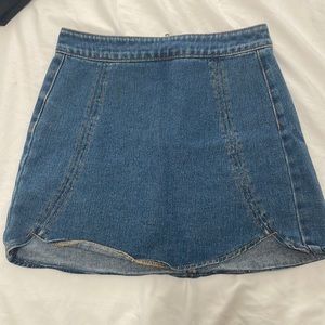 Jean skirt